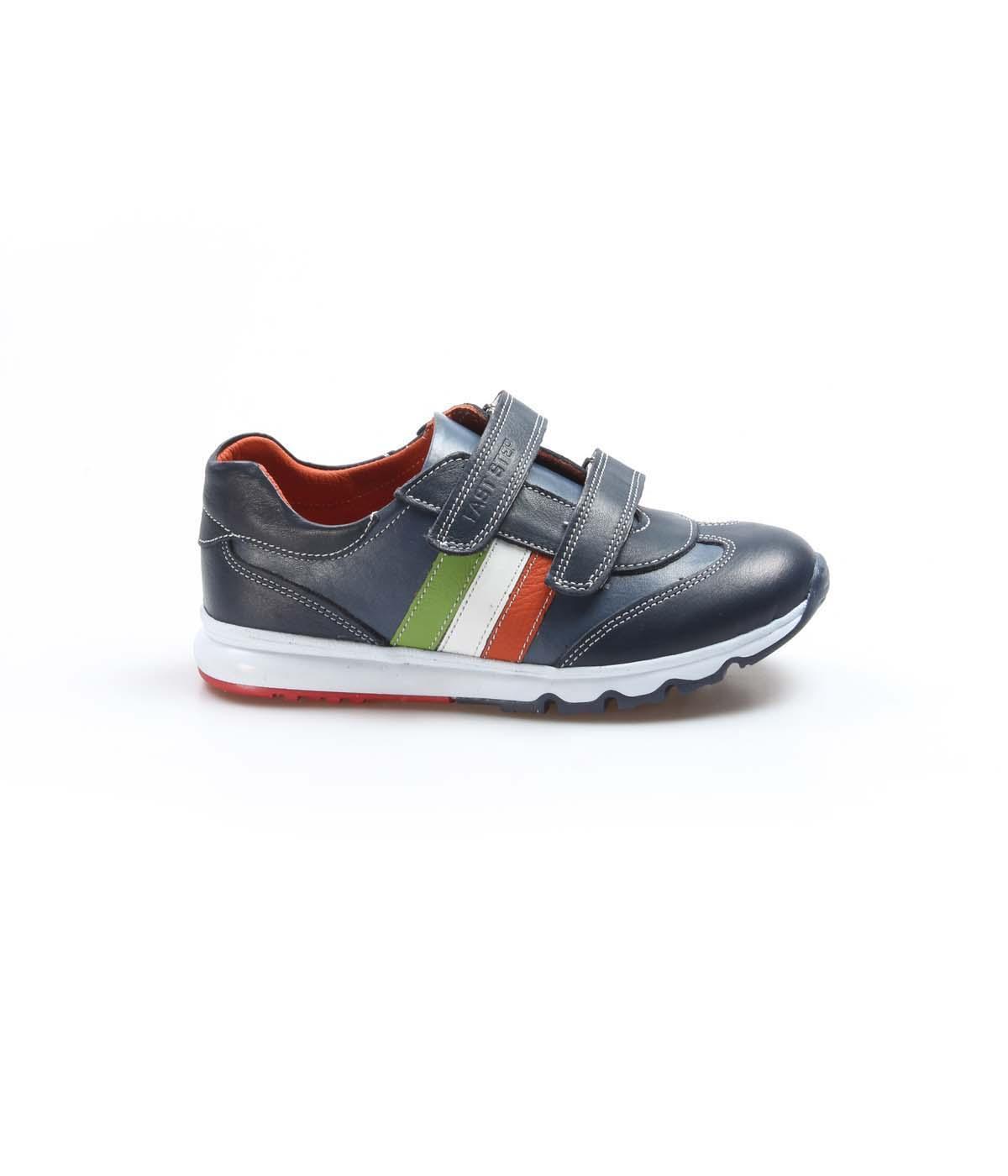Hakiki Deri Lacivert Unisex Çocuk Casual Ayakkabı 006FA800