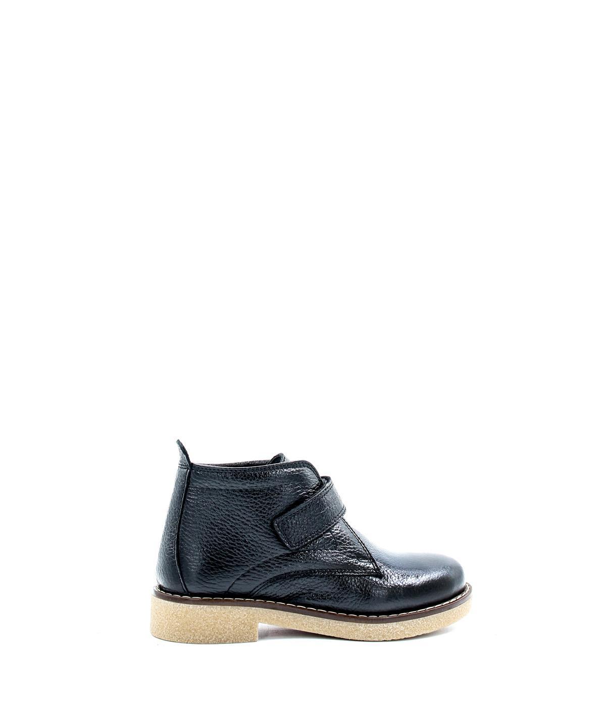Genuine Leather Black Unisex Child Classical Boot 612SXCA2023