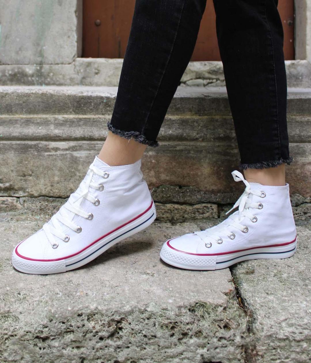 Beyaz Unisex Sneaker Ayakkabı 620XA1000