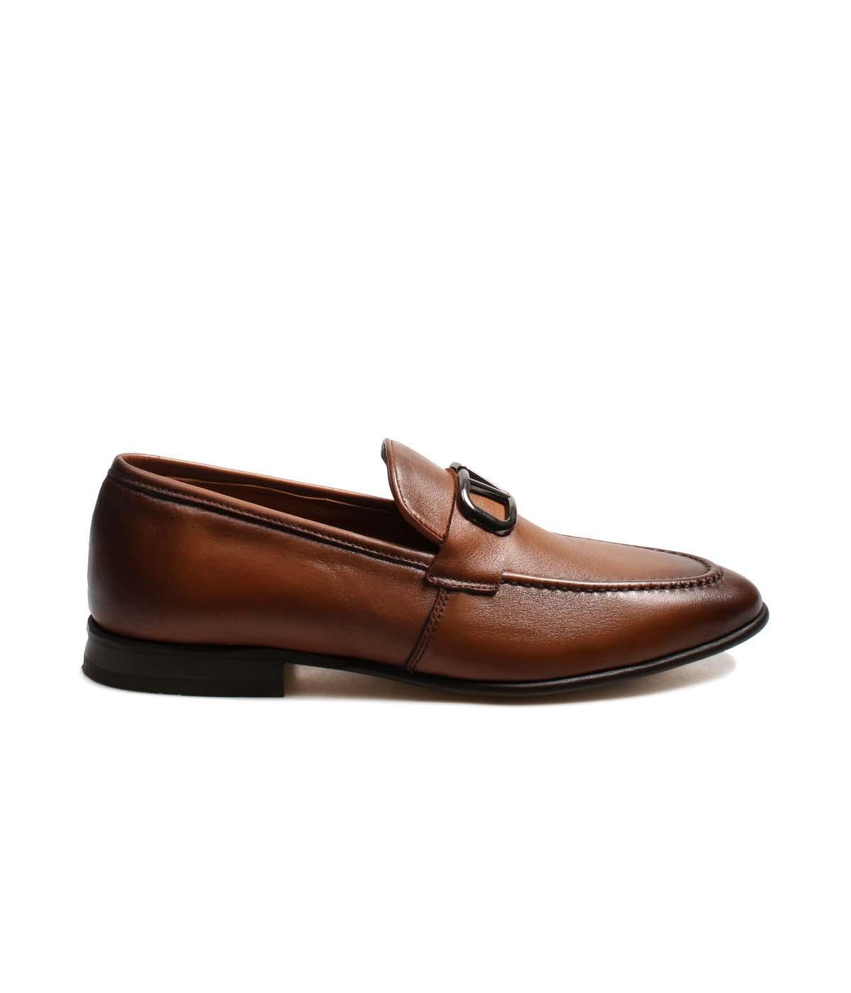 Genuine Leather Gingery Man Classical Shoe 717MA17071