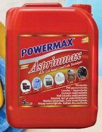 POWERMAX Asprinmax Çok Amaçlı Genel Leke Temizleyici  5 Kg