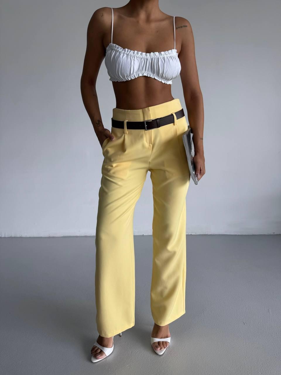 Elegant women's palazzo pants in different colors