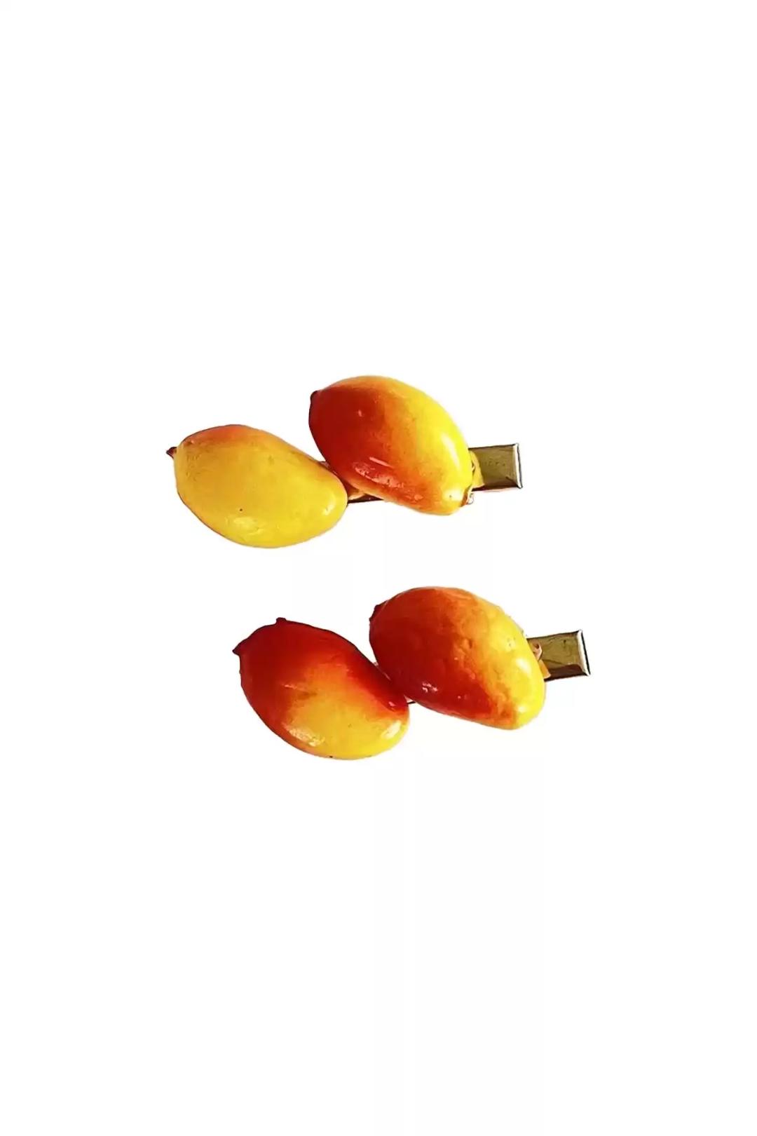 Çocuk 2'li Mango Figürlü Yan Toka