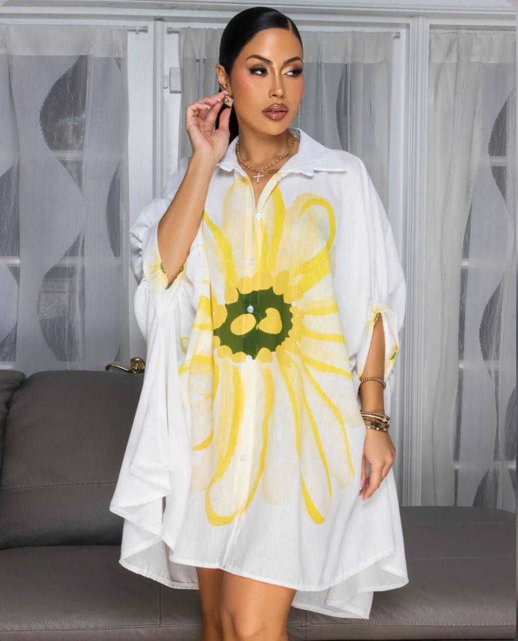 Gömlek Elbiseler Şık Oversize