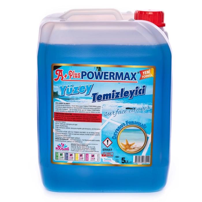 A Plus POWERMAX Yüzey Temizleyici  Okyanus Ferahlığı  Yeni Formül