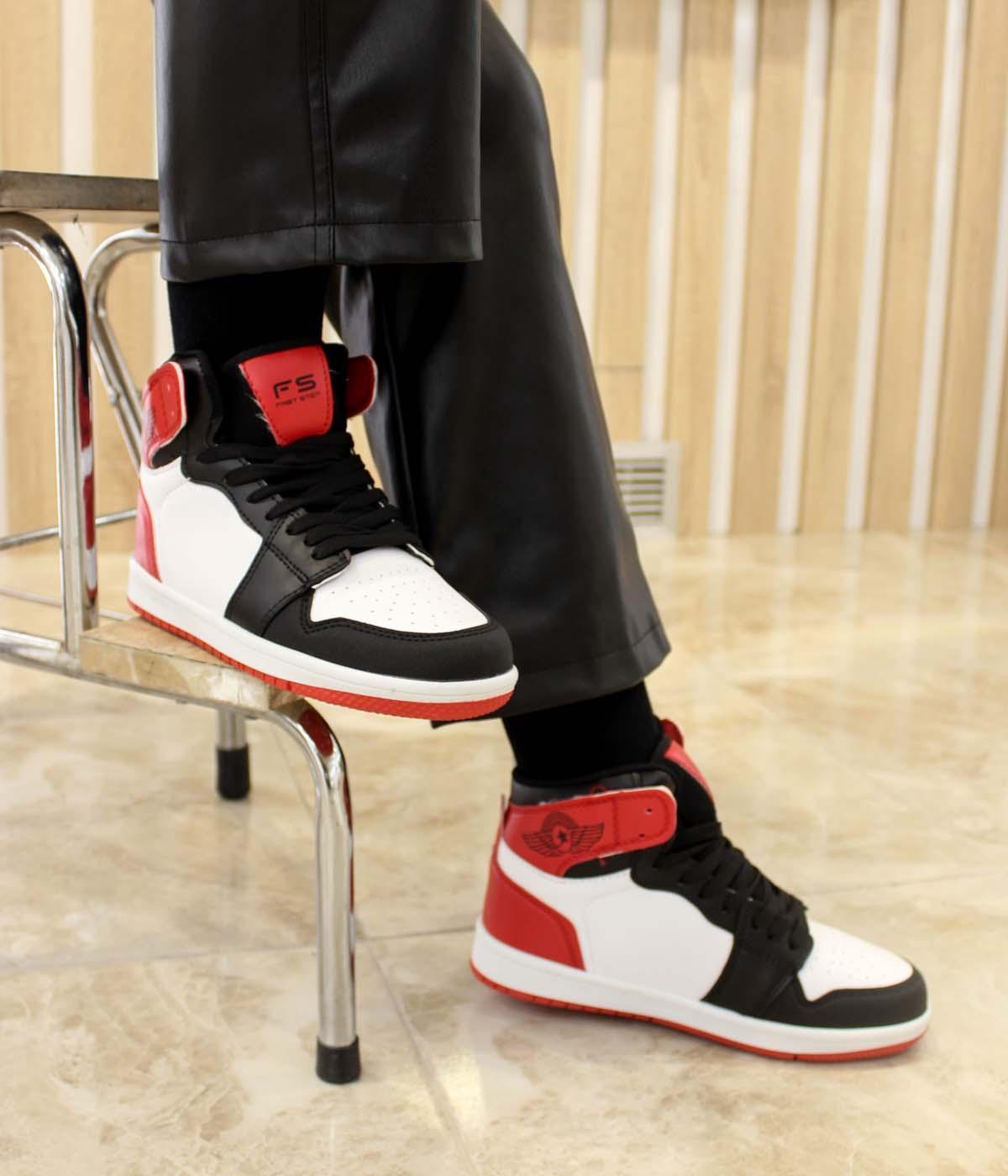 Kırmızı Siyah Unisex Sneaker Ayakkabı 500XA8070