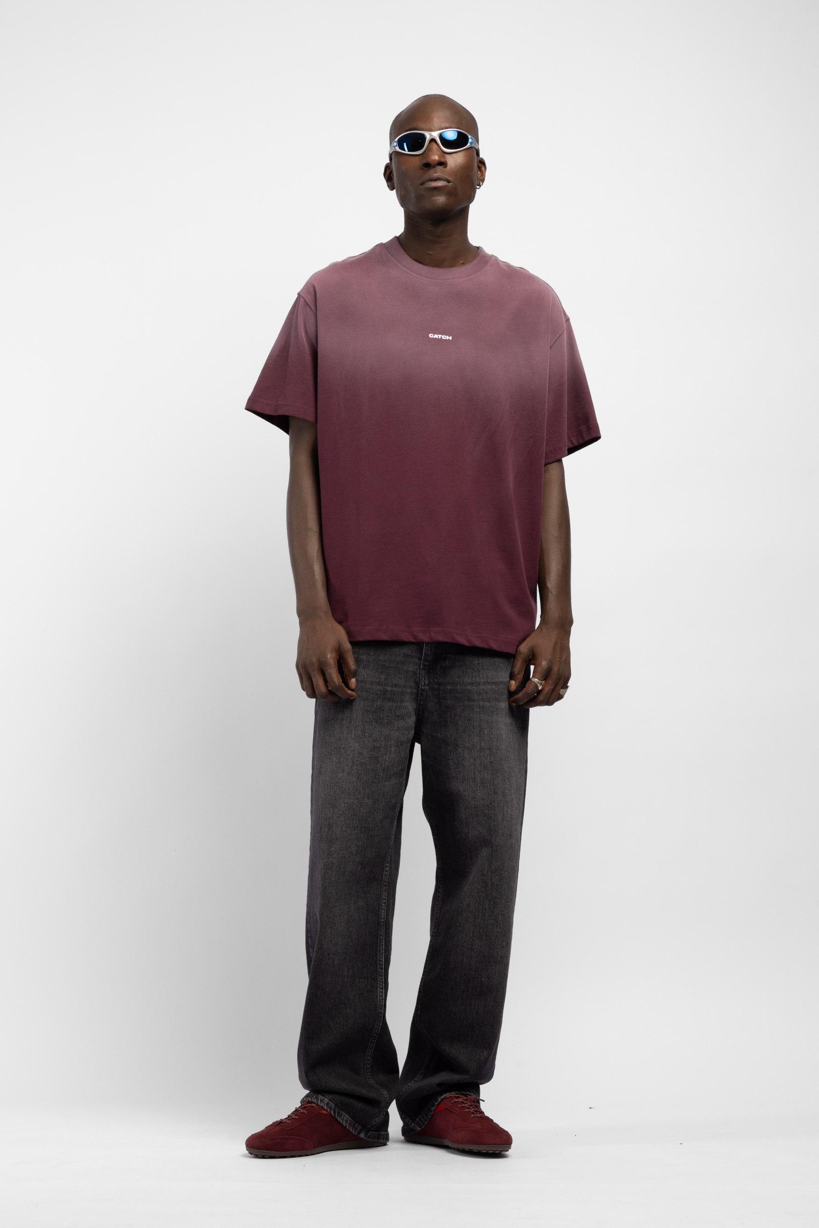 Oversize Washed Plum T-Shirt