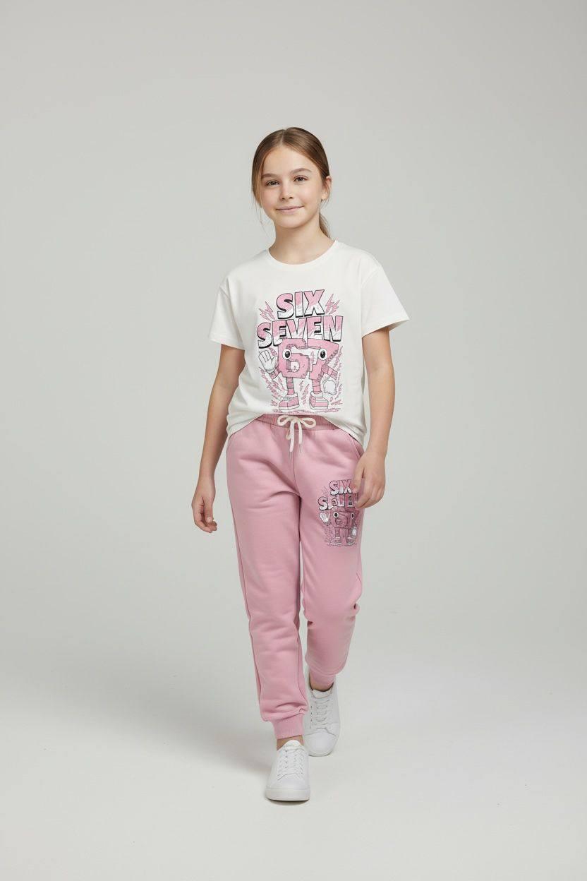 Stylish and Comfortable Top-Bottom Set for Kids
