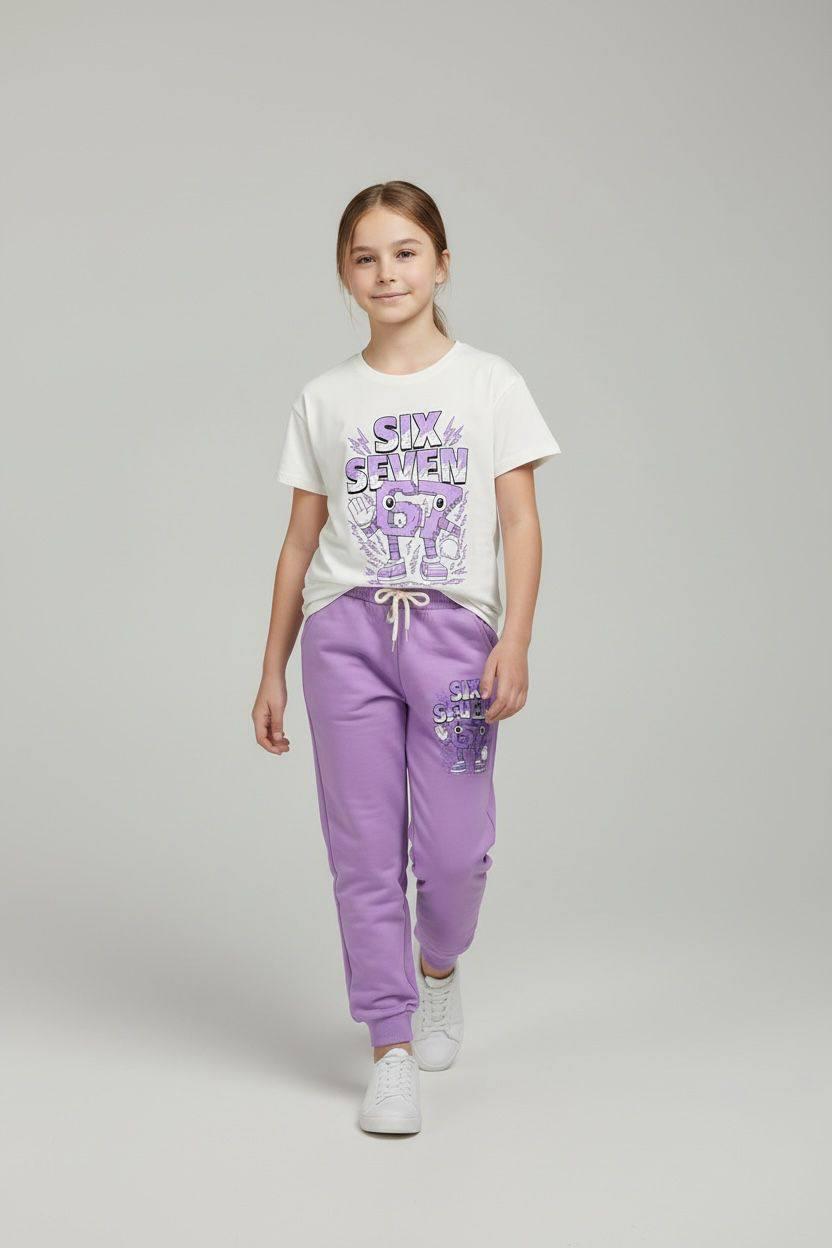 Stylish and Comfortable Top-Bottom Set for Kids