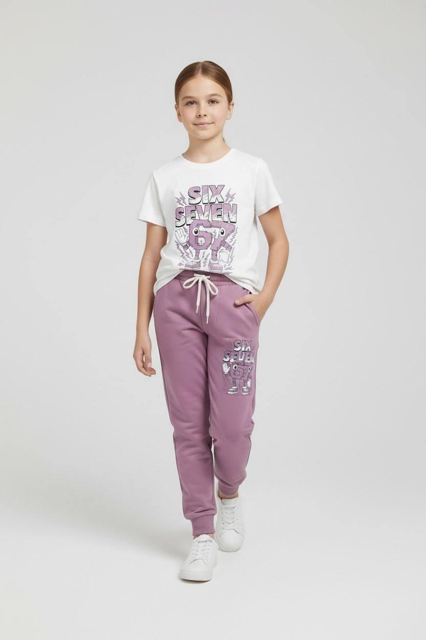 Stylish and Comfortable Top-Bottom Set for Kids