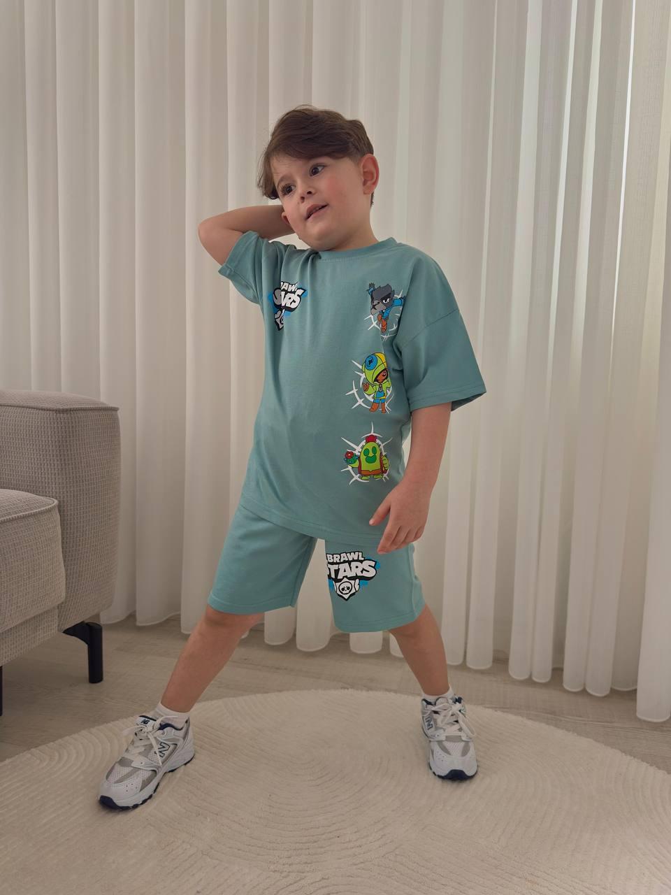 Heroes World: Printed Shorts Sets for Kids