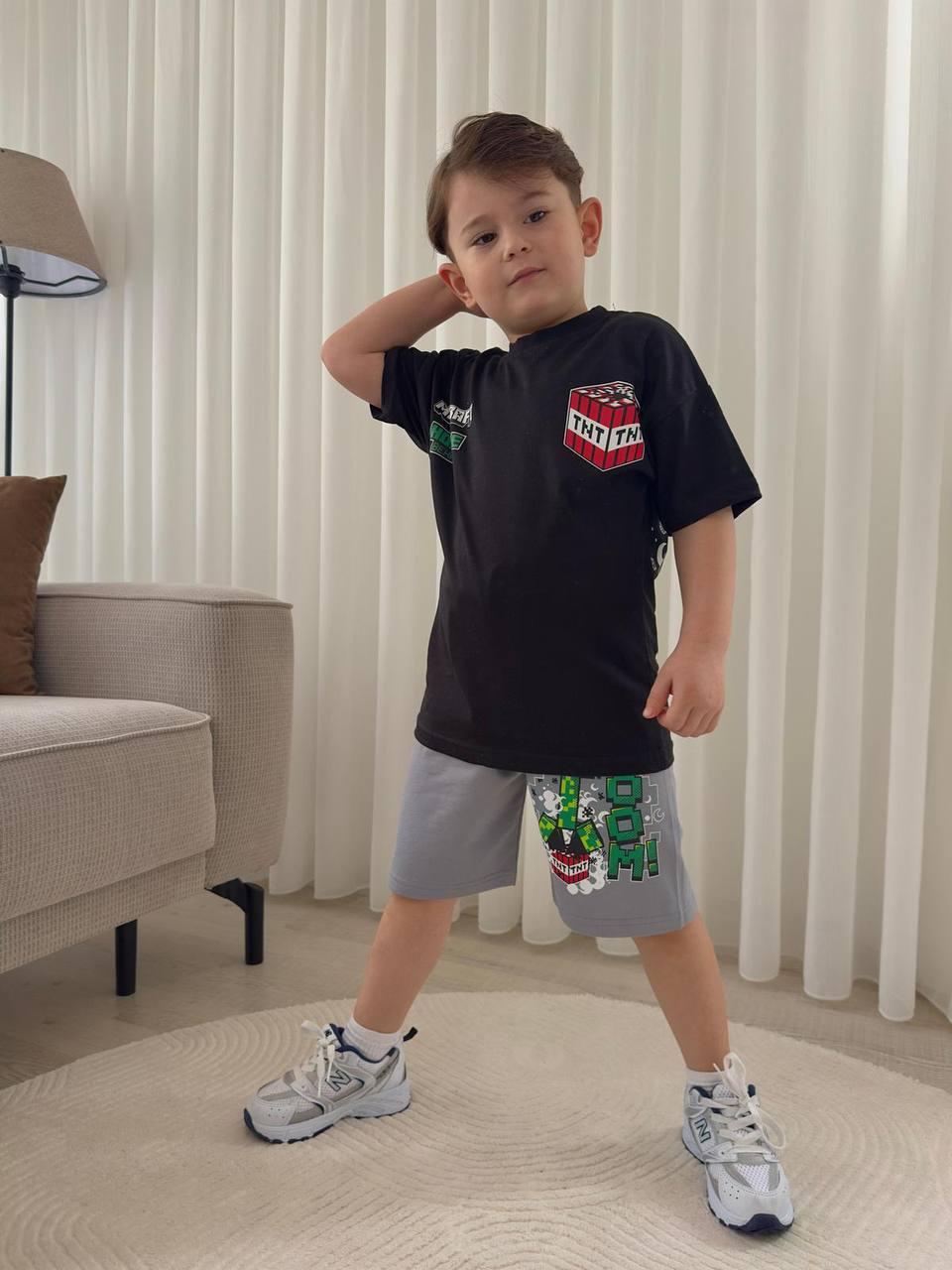 Style and Comfort for Kids: Character-Themed Shorts Sets